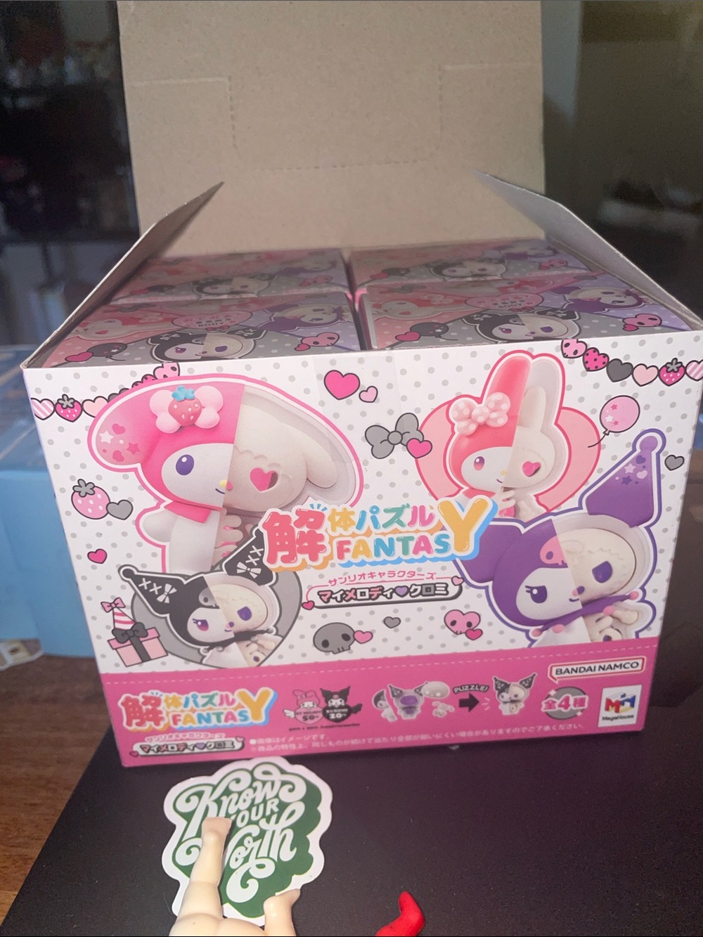 Sealed Case of 4 Sanrio Megahouse Kaitai Fantasy